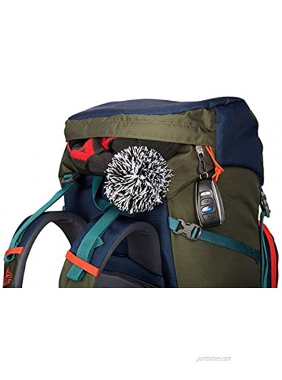 Kelty Asher 55 Liter Backpack Men’s and Women’s Hiking Backpacking Travel Pack 2021 Golden Oak