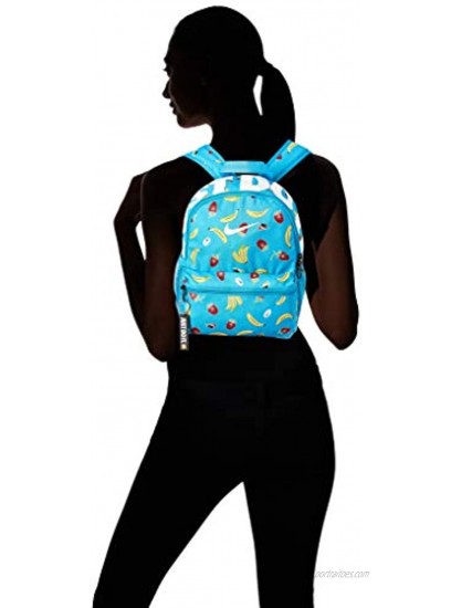 Nike Kids' Brasilia JDI Printed Backpack Mini One Size Light BlueCT5213-410 White