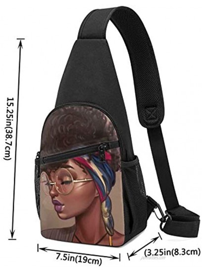 NRDXQ Starry Sky Beautiful Space Sling Backpack Crossbody Shoulder Bag Chest Pack Daypack for Travel Hiking Gym