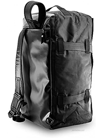 Skunk Hybrid Backpack Duffle Black Smell Proof Water Resistant US PATENT NUMBER D819327