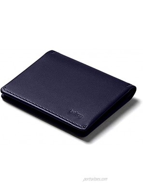 Bellroy Slim Sleeve Wallet Premium Leather Front Pocket Wallet Thin Bifold Design Holds 4-12 Cards Folded Note Storage