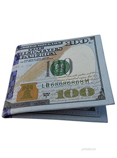 US Dollar Bifold Wallets for Men Bill Wallet PU Leather Credit Card Photo Holder Billfold