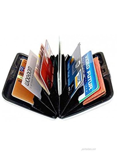 Aluminum Aluma Hard Case Credit Cards Wallet Assorted 6 Pack