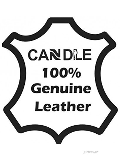 CANDLE Genuine Leather Card Holder for Men and Women RFID Blocking 4 Card Holders with 16 PVC Card Slots Gift Box Camel