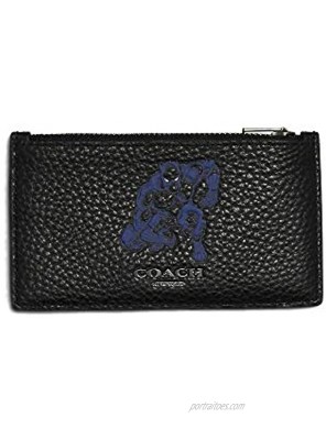Coach x Marvel Zip Card Case With Signature Canvas Detail And Black Panther
