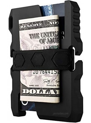 Tactical EDC Minimalist Slim Wallet RFID Blocking Men