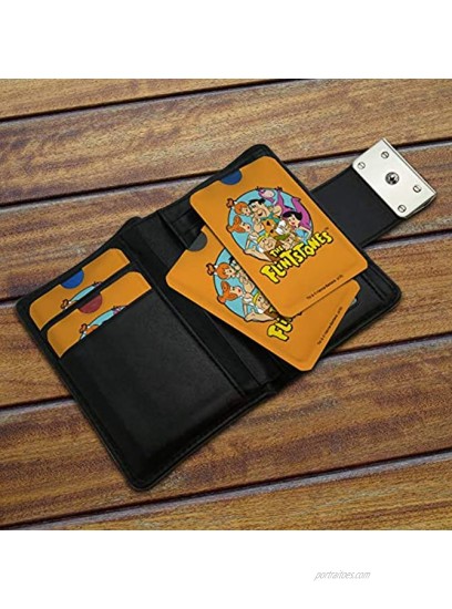 The Flintstones Group Credit Card RFID Blocker Holder Protector Wallet Purse Sleeves Set of 4