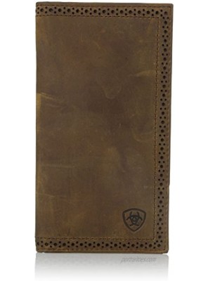 Ariat Men's Boot Vent Rodeo Distressed Card Case