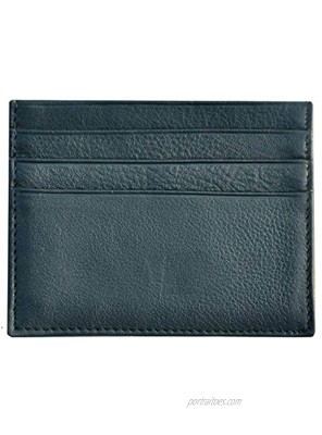 Bdgiant Leather Slim Front Pocket Wallet for Men -Credit Card Holder 6 Card Case