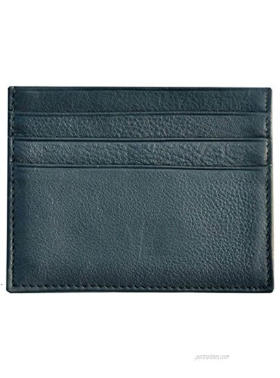 Bdgiant Leather Slim Front Pocket Wallet for Men -Credit Card Holder 6 Card Case