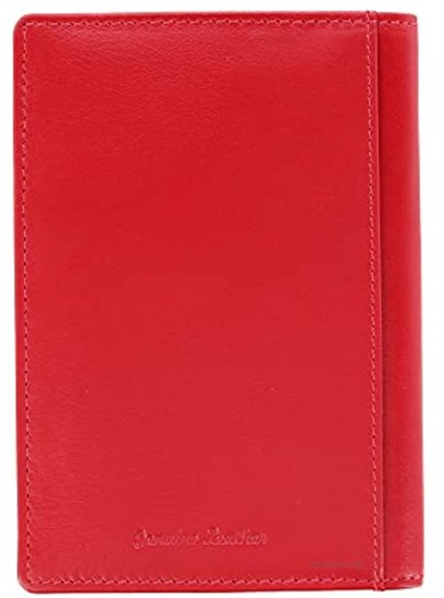 ILI Leather Solid Color Vaccine Card and ID Holder