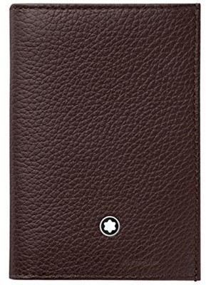 Montblanc Business Card Case BROWN Brown 114474