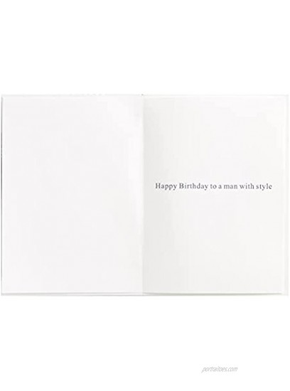 NIQUEA.D Happy Birthday Card Fabric Checkered Shirt NB-0051