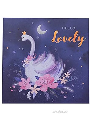 Partisan Products Violet Waterlily 'Hello Lovely' Single Card