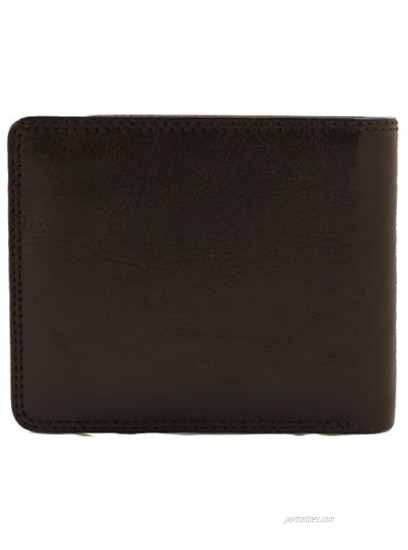 Visconti HT8 Soft Thin Leather Business Credit Card Holder Wallet Black