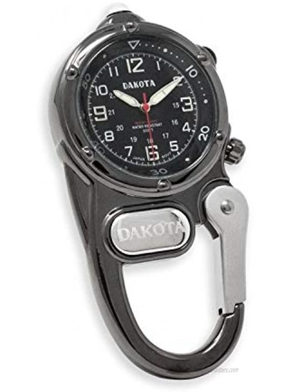 Dakota Mini Clip Microlight Carabiner Watch and Money Clip Multitool Combo Gift Set