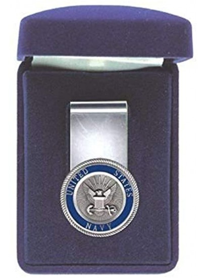 Heritage Metalworks United States Navy Emblem Money Clip