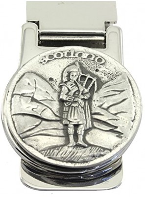Money Clip Scotland Mullingar Pewter and Stainless Steel
