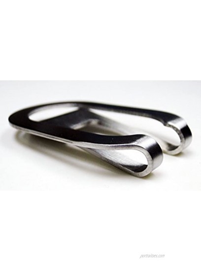 Tapp Collections Silver Stainless Steel Slim Money Clip #2