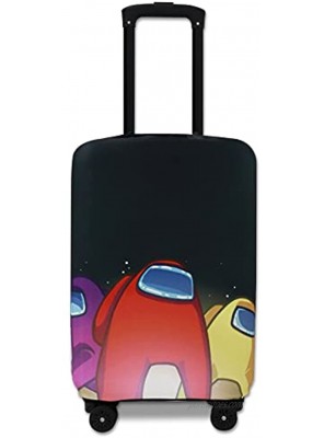Am_ong Us Travel Luggage Protector Suitcases Cover for Boys Trunk Case Washable Covers with Zipper Suitable 18-20inch