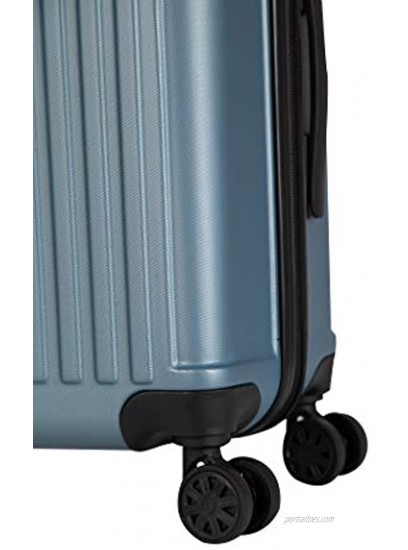 American Flyer unisex-adult luggage only Moraga 22 8-Wheel Hardside Spinner Dusk blue