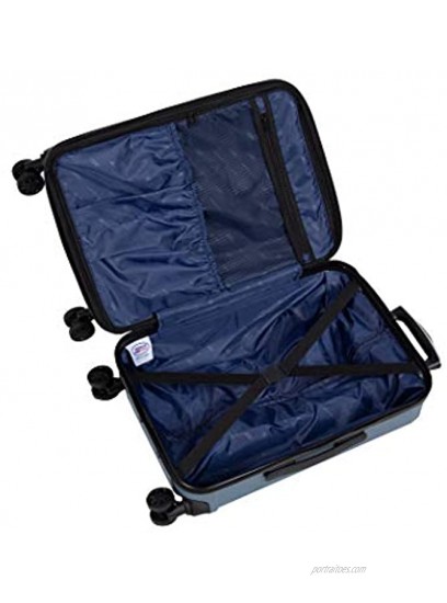 American Flyer unisex-adult luggage only Moraga 22 8-Wheel Hardside Spinner Dusk blue