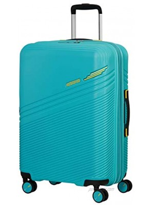 American Tourister Unisex Adult Luggage Suitcase Turquoise Turquoise Yellow M 67 cm 79.5 L