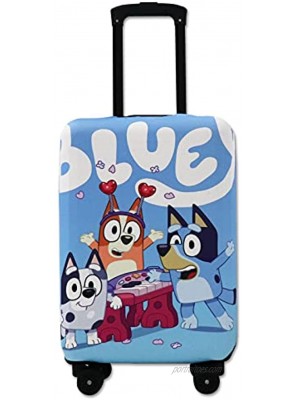 Blu ey Suitcase Protector Washable Luggage Cover for Kids Suitcases Gifts with Zipper Suitable for 18-20inch