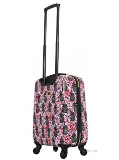 HALINA Bouffants & Broken Hearts Pineapples 24 Hard Side Spinner Luggage Multicolor One Size