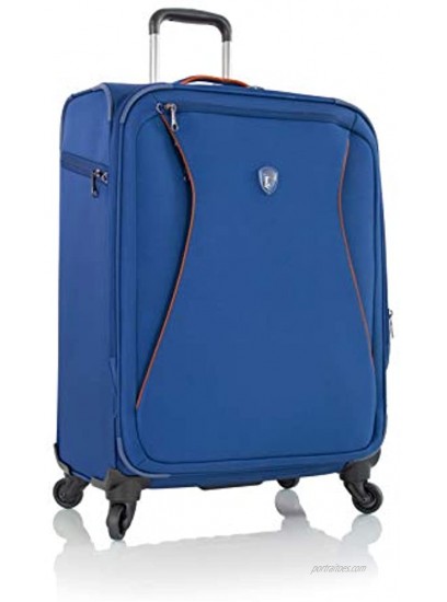 Heys America Helix 26-Inch Softside Spinner Luggage Blue