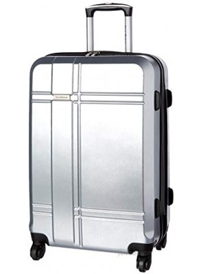 Isaac Mizrahi Chalet 25" 4-Wheel Hardside Spinner + 311 Bag Silver One Size