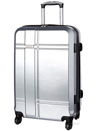 Isaac Mizrahi Chalet 25 4-Wheel Hardside Spinner + 311 Bag Silver One Size