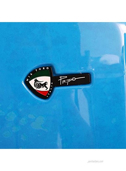 Mia Toro Prado-pop Lips 28 Inch Spinner Luggage Multi-Colored One Size