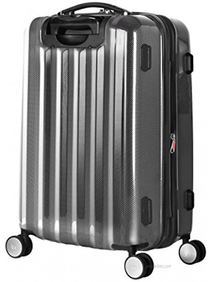 Olympia Luggage Titan 29 Inch Expandable Spinner Black One Size