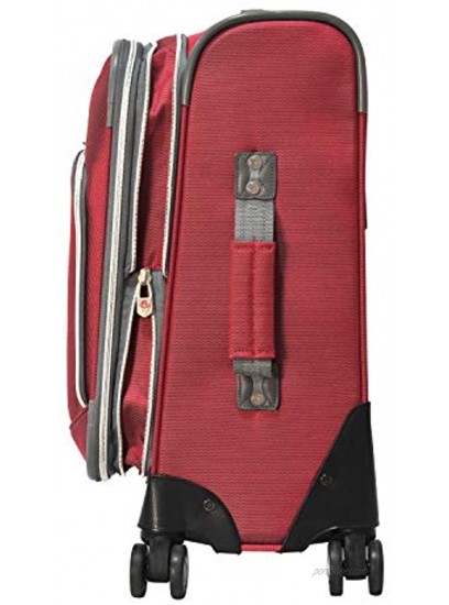 Olympia Tuscany 25 Expandable Vertical Rolling Case Suitcase