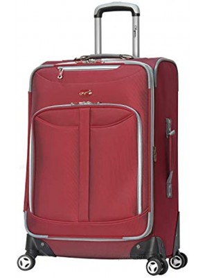 Olympia Tuscany 25" Expandable Vertical Rolling Case Suitcase