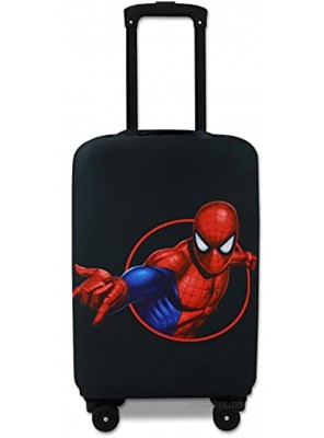 Spi_derman Covers Travel Luggage Protector Suitcases Cover for Boys Trunk Case Washable Covers with Zipper Suitable 18-20inch