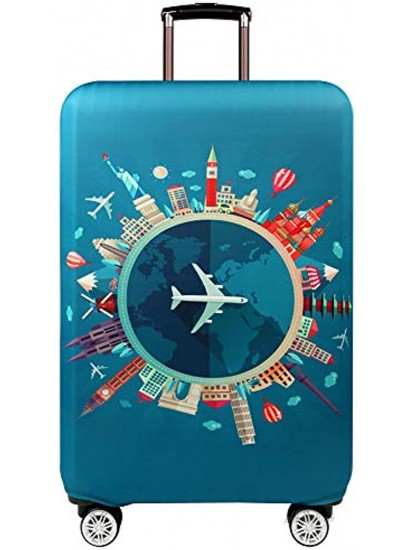 Travelkin Luggage Cover Washable Suitcase Protector Anti-scratch Suitcase cover Fits 22-32 Inch Luggage