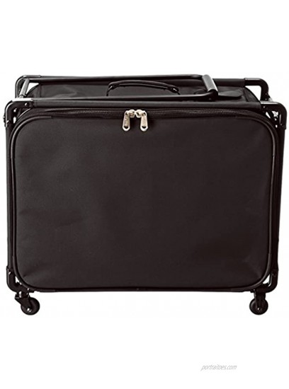 TUTTO 24 Inch Small Pullman With Garment Bag Black One Size
