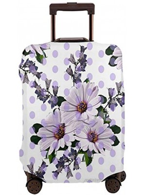 Yikava Summer Daisy Flower Suitcase Covers for Luggage Travel Luggage Cover Protective Baggage Trunk Case Apply To 18-21 Inch