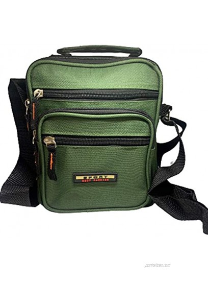 Unisex Multi Purpose Multi Pocket Mini Shoulder Organizer Handbag Travel Holiday Utility Work Bag Handy Men's Body Bag