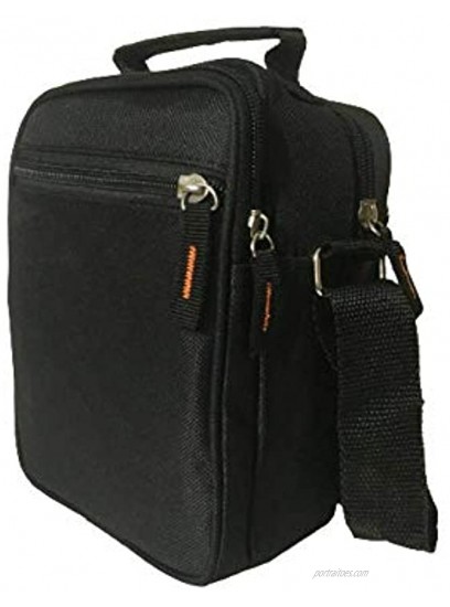 Unisex Multi Purpose Multi Pocket Mini Shoulder Organizer Handbag Travel Utility Work Bag Practical Handy Men's Cross-Body Bag