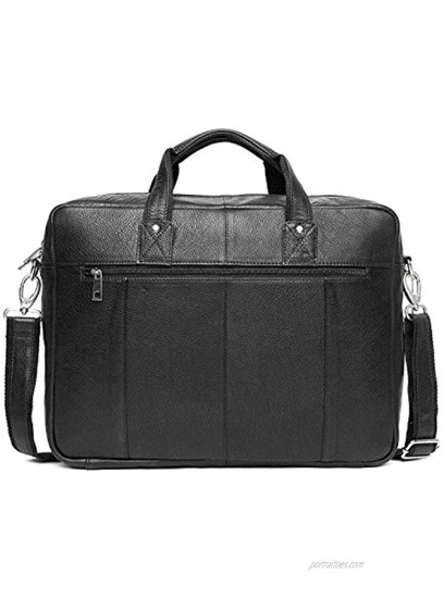 J WILSON London Designer Genuine Real Nappa Leather 15 Laptop Handmade Unisex Crossover Everyday Crossover Work iPad Shoulder Messenger Briefcase Bag