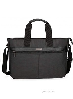 Movom Business Adaptable Laptop Briefcase Black 39x28x6,5 cms Polyester 15,6"