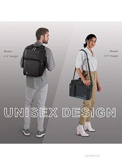 SOLO Unisex-Adult Duane Hybrid Briefcase Black One Size