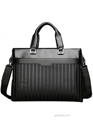 ZOUSHUAIDEDIAN Business Bag,Laptop Tote Bag,Briefcases Stylish Business Office Work Tote Bag,Multifunctional Briefcase,Black Color : Black