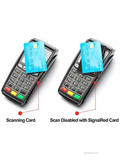 Credit Card Protector 1 RFID Blocking Card Does All to Block RFID NFC Signals form Credit Cards and Passports; Fit in Wallet and Purse