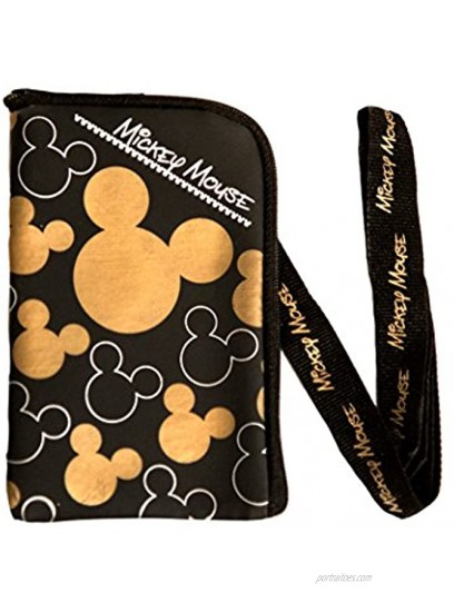 Disney Mickey Mouse Lanyard 2 Pack Gold and Silver
