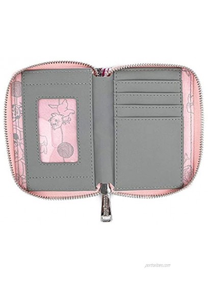 Loungefly Disney Cats Faux Leather Zip Around Wallet
