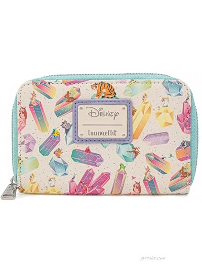 Loungefly Disney Crystal Sidekicks Zip Around Wallet